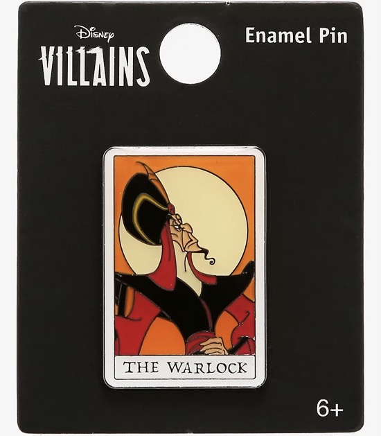 Jafar Tarot Card BoxLunch Disney Pin