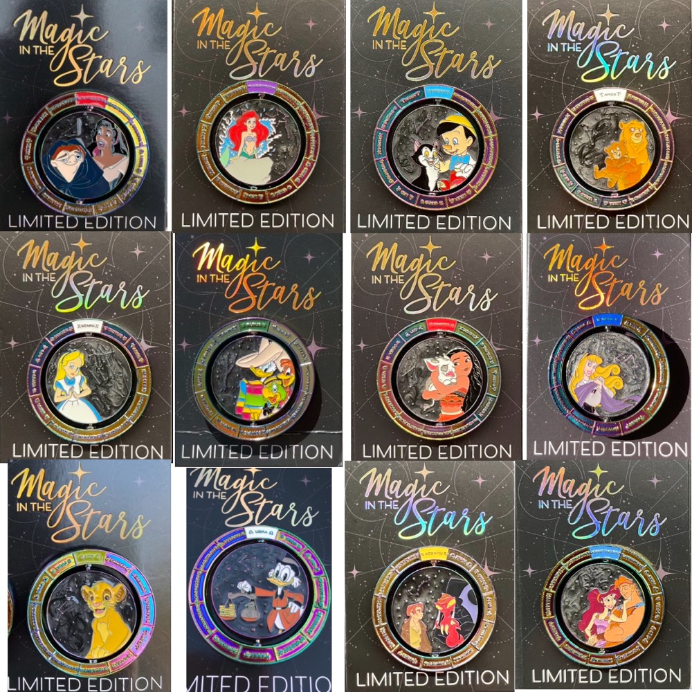 Complete Magic in the Stars Disney Pin Collection