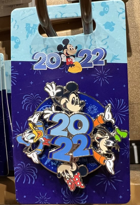 Disney Parks 2022 Trading Pin Pluto ONLY Booster Minnie Mickey Donald Daisy