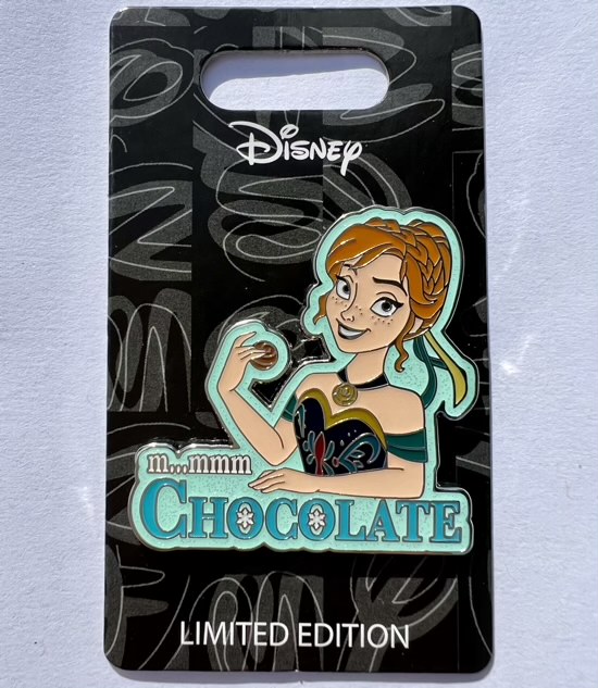 Anna Chocolate Disney Pins Blog Pin