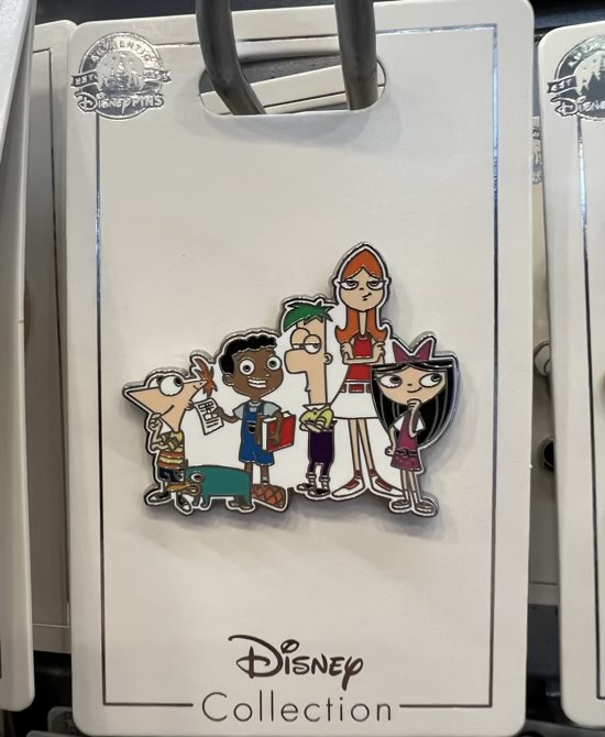Phineas and Ferb Group Disney Pin