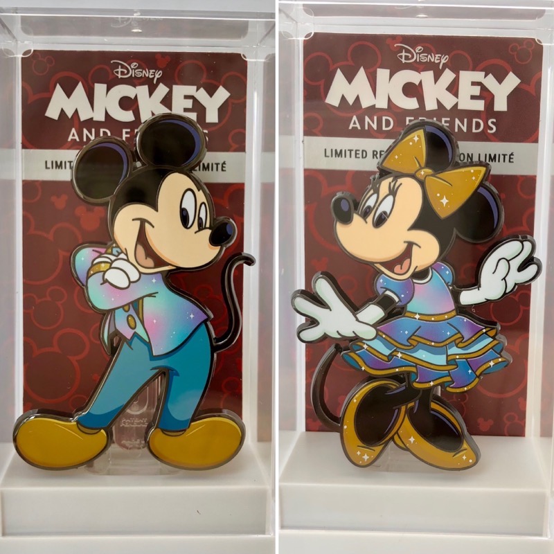 Mickey & Minnie WDW 50th Anniversary FiGPiN Disney Parks Exclusive