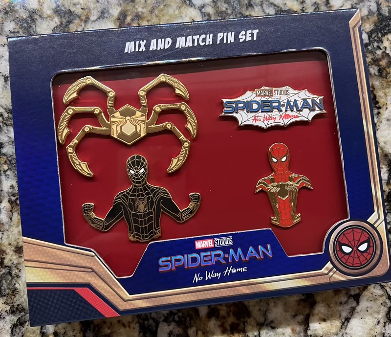 Spider-Man: No Way Home Mix & Match Disney Pin Set - Disney Pins Blog