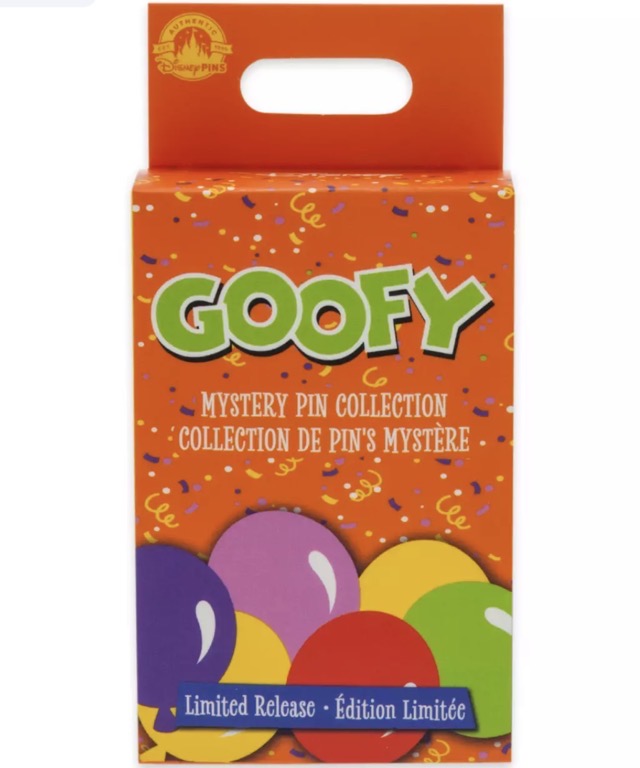 Goofy 90th Anniversary Mystery Pin Box