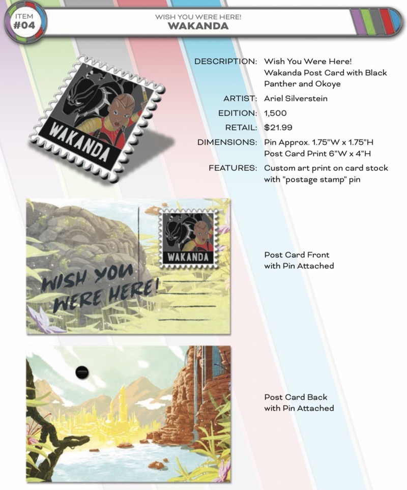 Wakanda Pin - One Family 2022 Disney Event