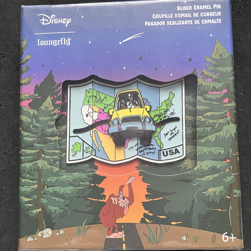 Disney Goofy Movie Road Trip Zip Around Wallet