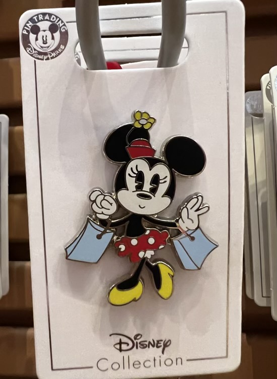 Minnie Mouse Shopping Disney Pin