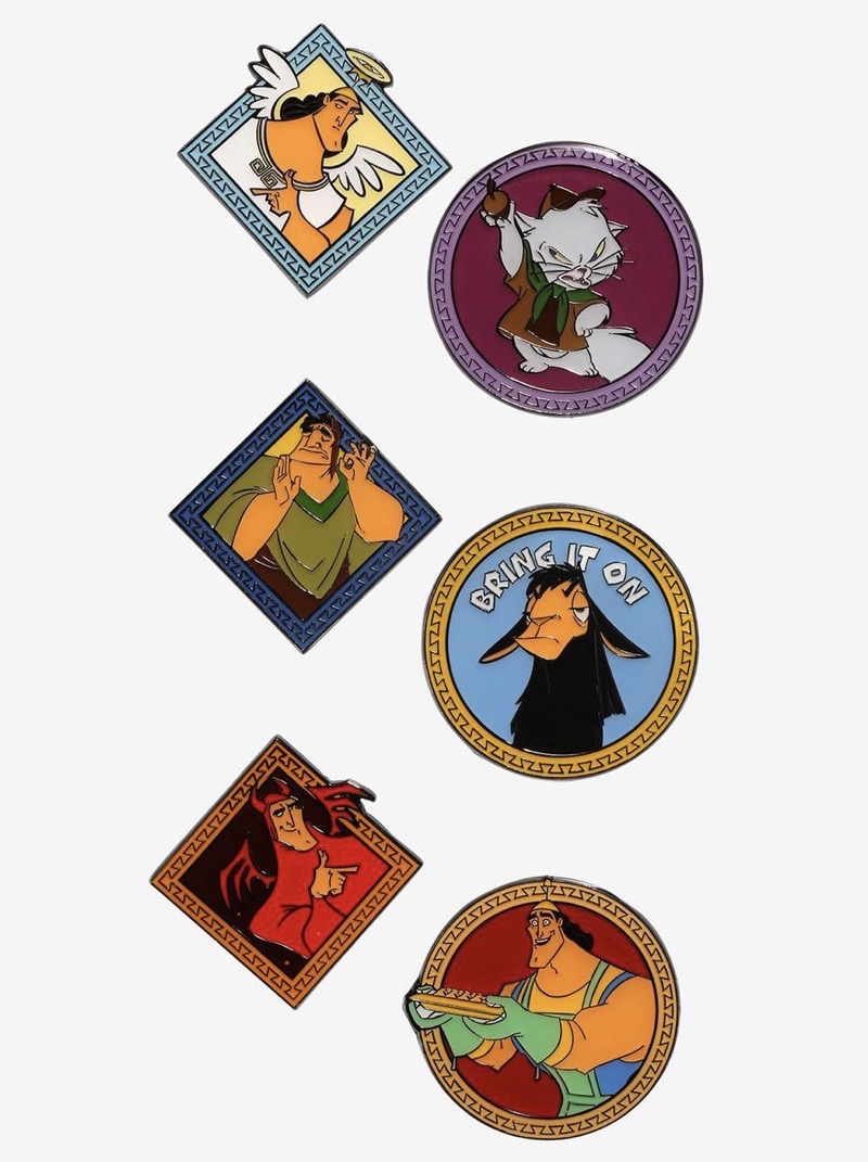 The Emperor’s New Groove Blind Box Pins at Hot Topic