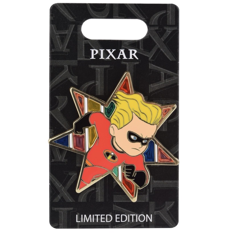 Dash Pixar Stained Glass Disney Pin