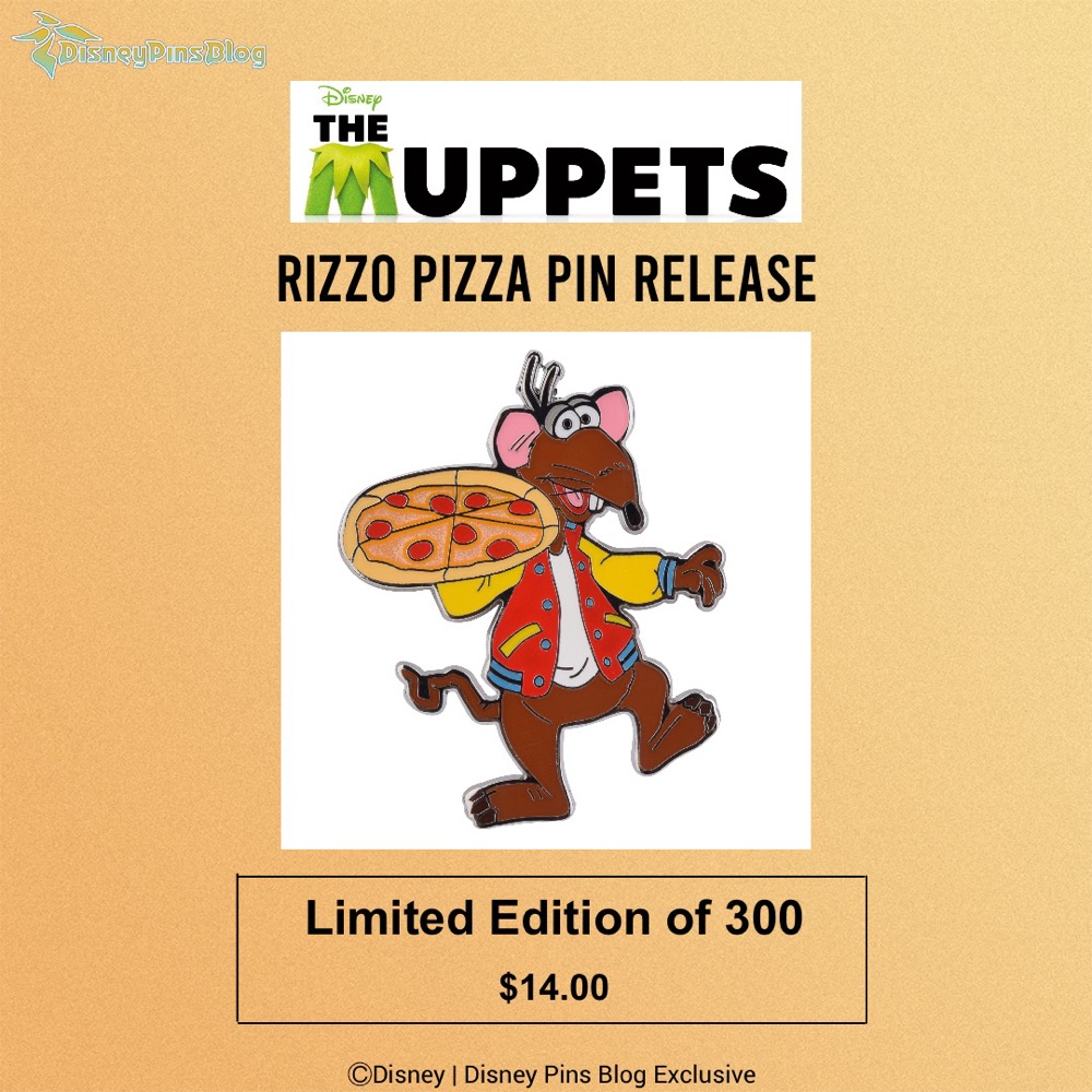 The Muppets Rizzo Pizza Pin - Disney Pins Blog Exclusive