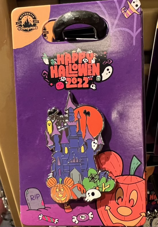 Castle Halloween 2022 Disney Pin