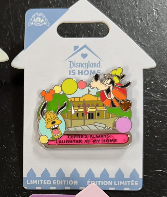 Pluto & Goofy Disneyland is Home 2022 Pin