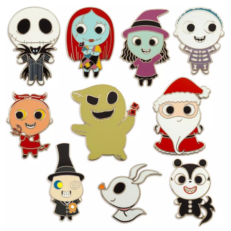 The Nightmare Before Christmas Cuties Mystery Pins - 2022