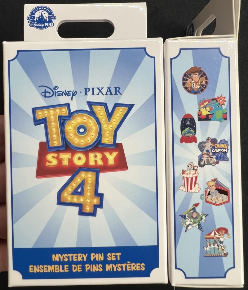 Toy Story 4 Mystery Pin Set at Disney Parks - Disney Pins Blog