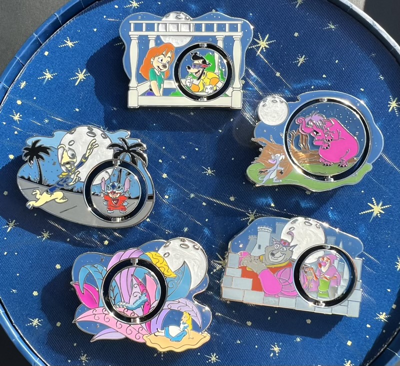 Alice in Wonderland Transformation at Twilight Completer Pin