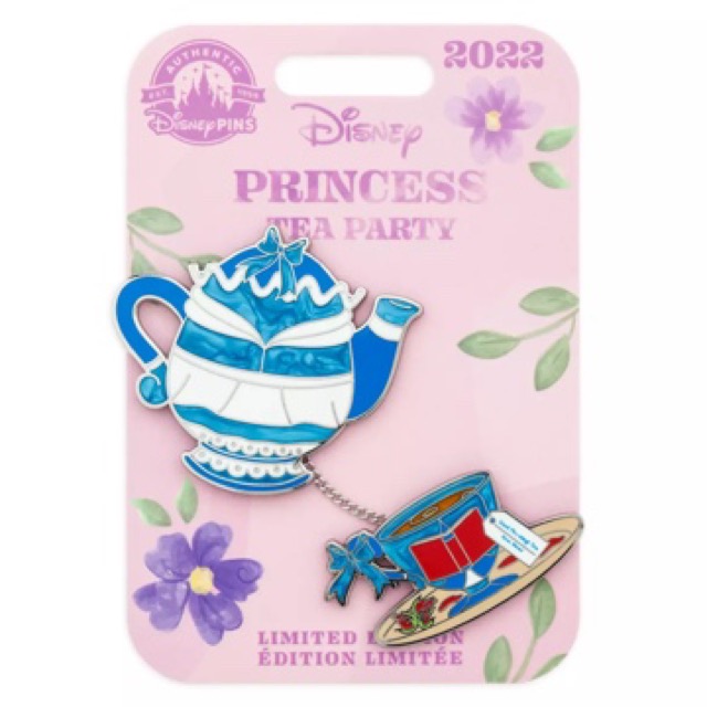Belle Disney Princess Tea Party Completer Pin Set