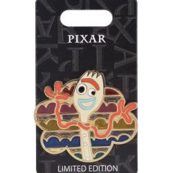 Forky Pixar Stained Glass Disney Pin