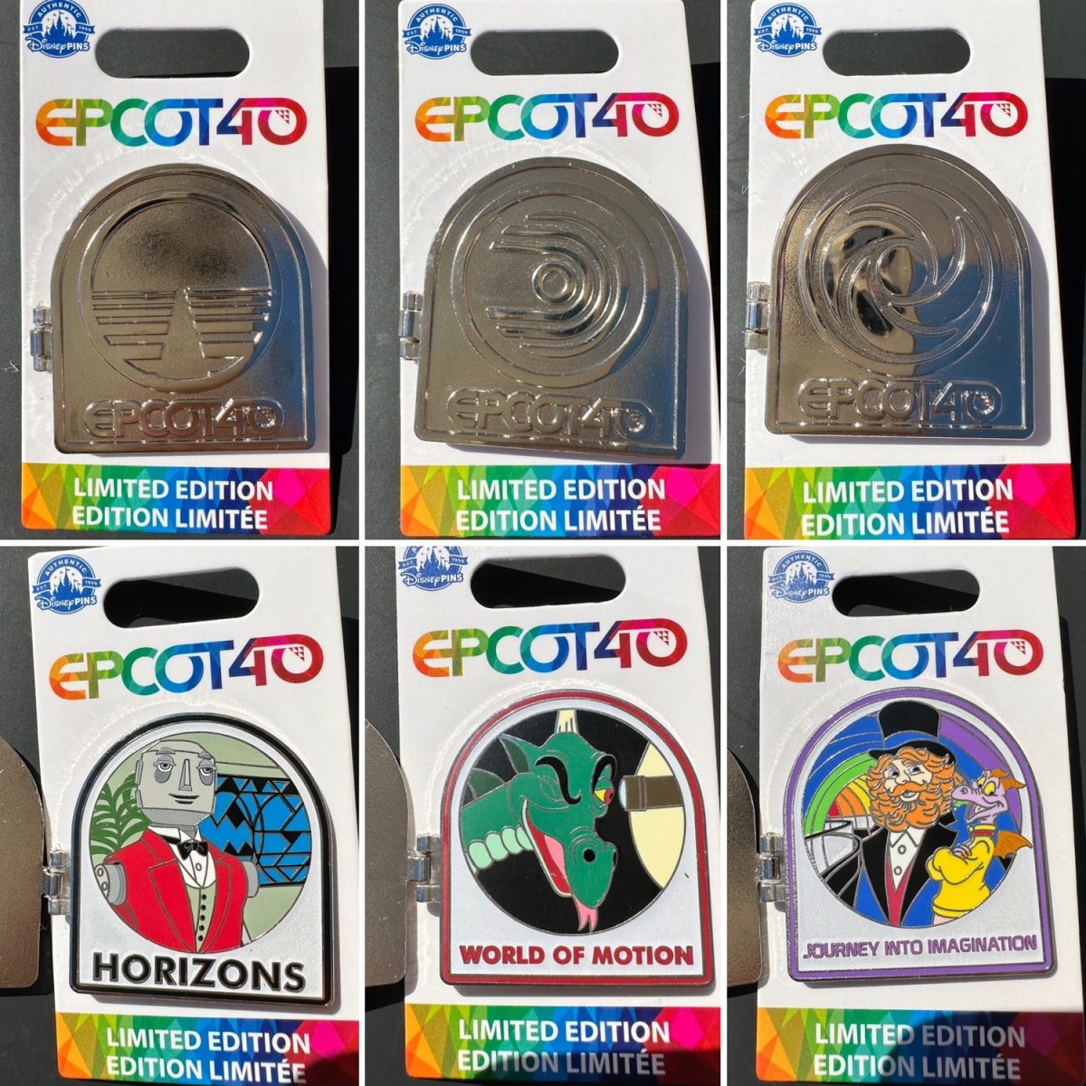 Attraction Pin Series - Epcot 40th Anniversary