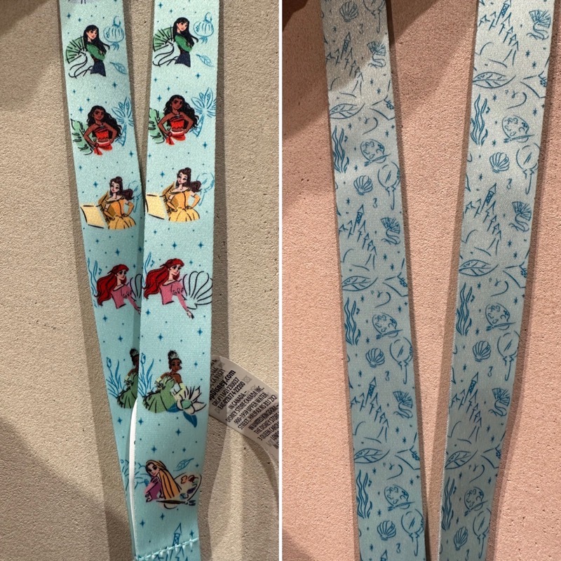 Walt Disney World Disneyland Pin Trading Lanyard! Various Styles To Choose  From! 18 Inch Length! Stitch Force Awakens Ariel Alice Spider Man