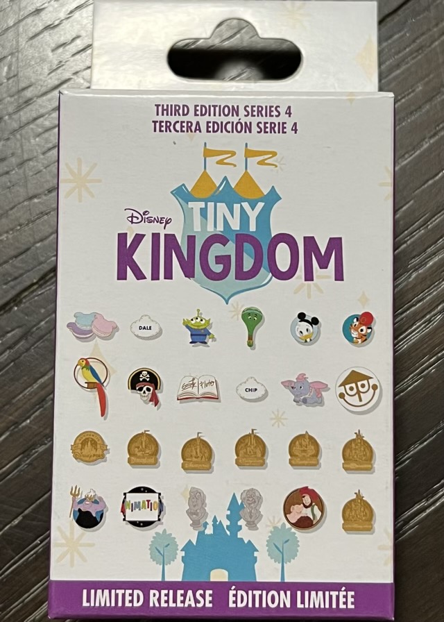Disney Tiny Kingdom Third Edition Series 4 Pin Collection