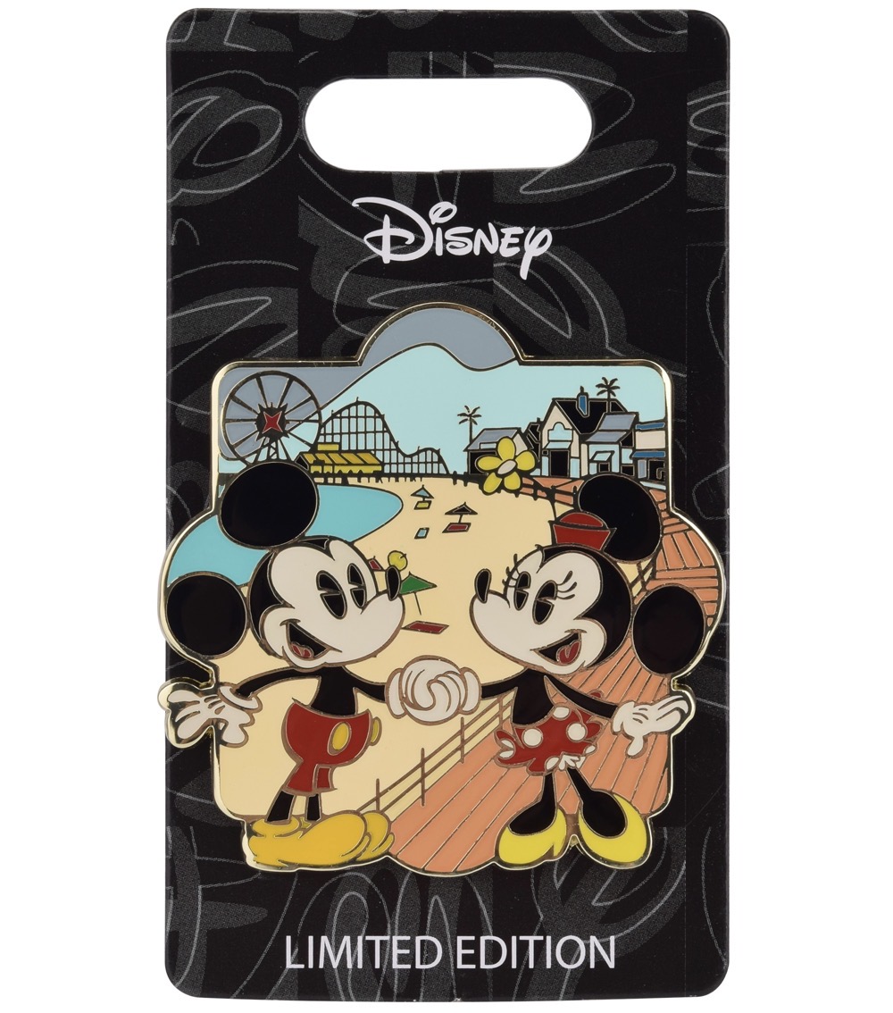 Mickey & Minnie Boardwalk Disney Pin