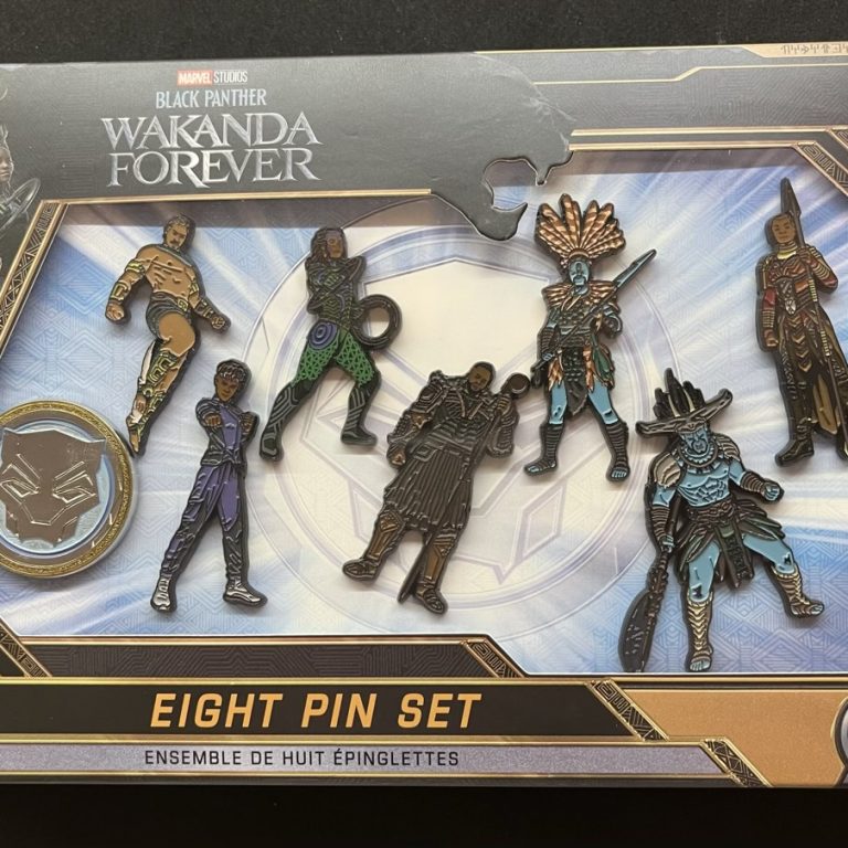 Small Black top Panther Pin collection