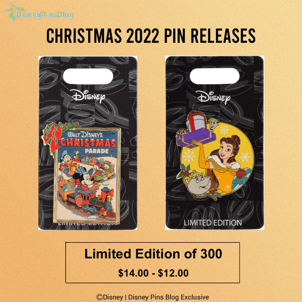 Christmas 2022 Pin Releases at DPB Store