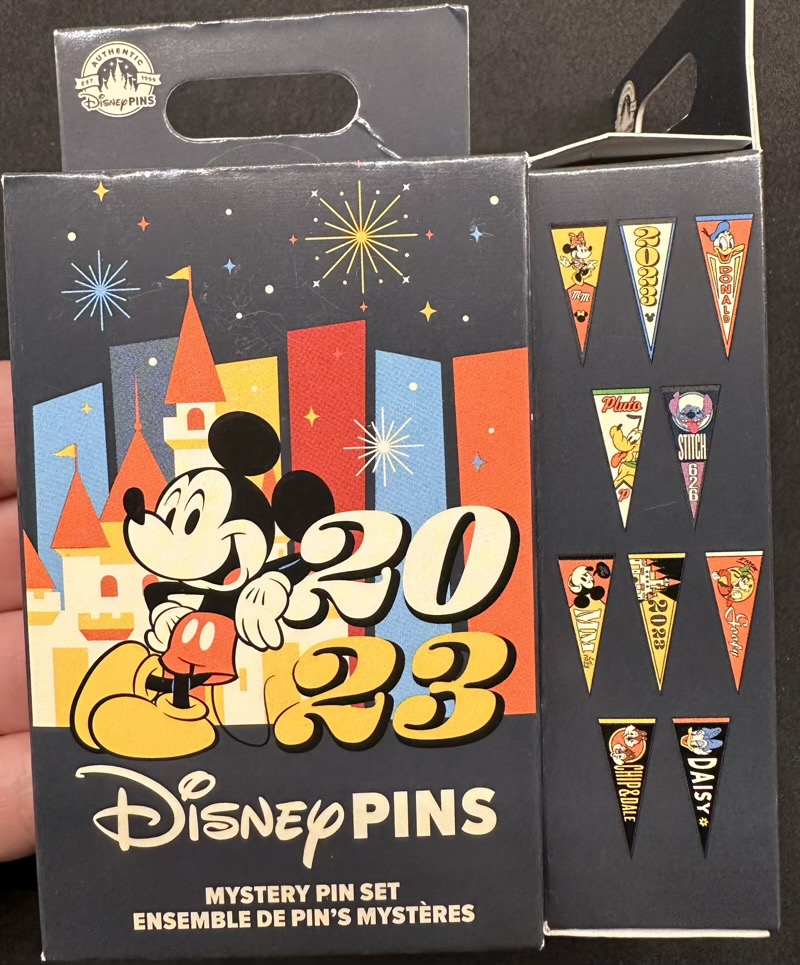 Disney Parks 2023 Dated Pin Series - Disney Pins Blog