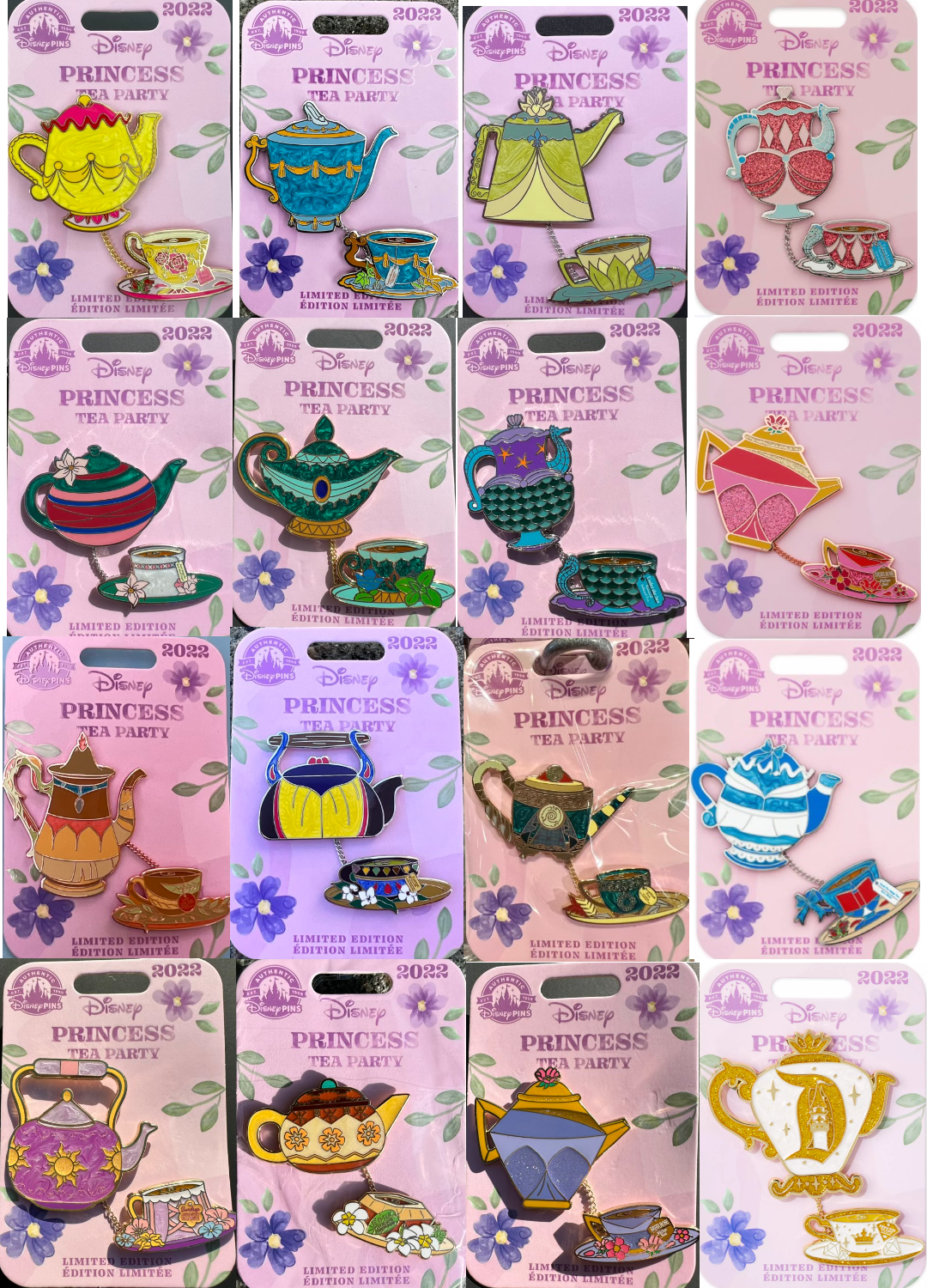 Blue Tea Cup Mad Tea Party Wishable Series 2 Mystery Disney Pin S02 – Pins  Break the Internet