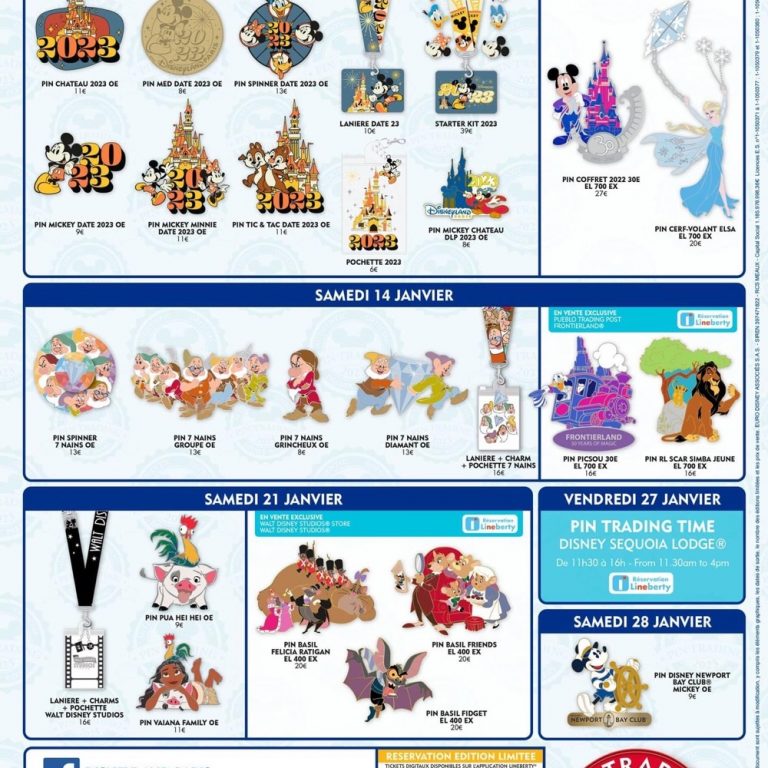 Disneyland Paris September 2023 Pin Releases - Disney Pins Blog