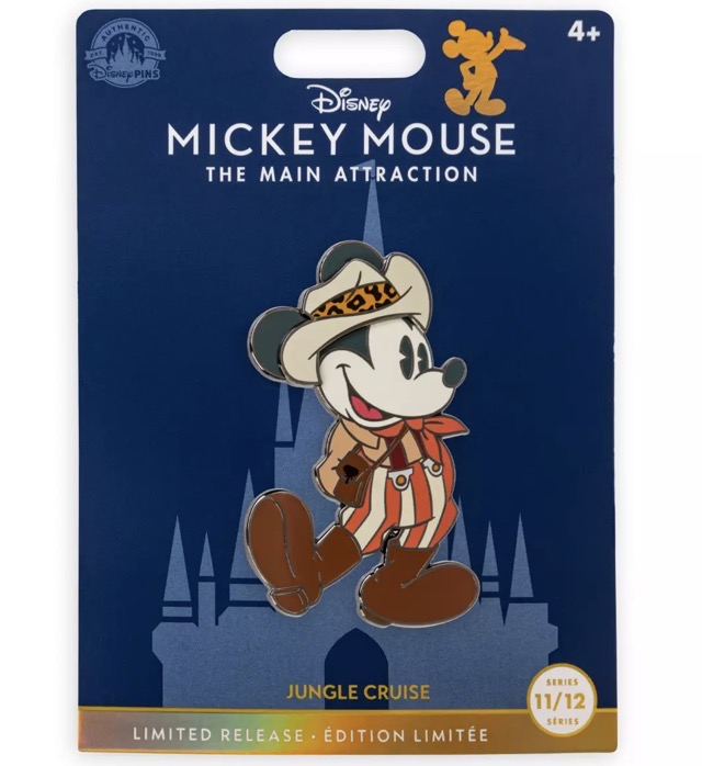 Jungle Cruise Mickey Mouse The Main Attraction Disney Pin