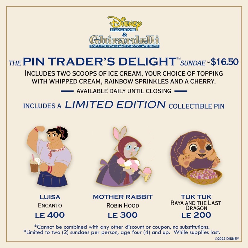 Luisa, Mother Rabbit & Tuk Tuk Pin Trader’s Delight – December 26, 2022