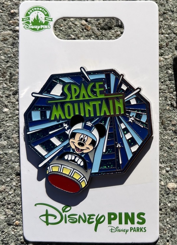 Mickey Mouse Space Mountain 2022 Disney Pin