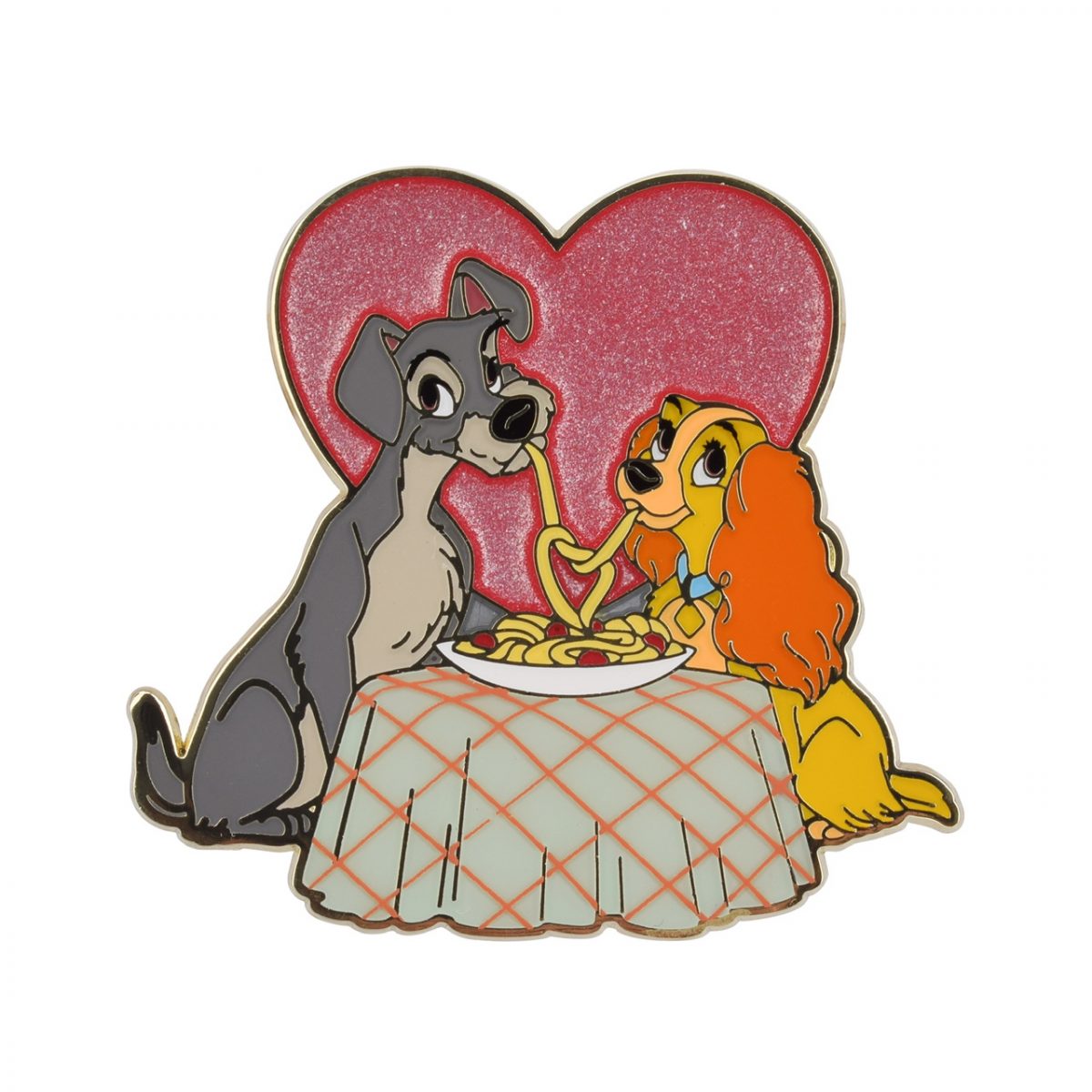 Lady and the Tramp Valentine’s Day DPB Pin