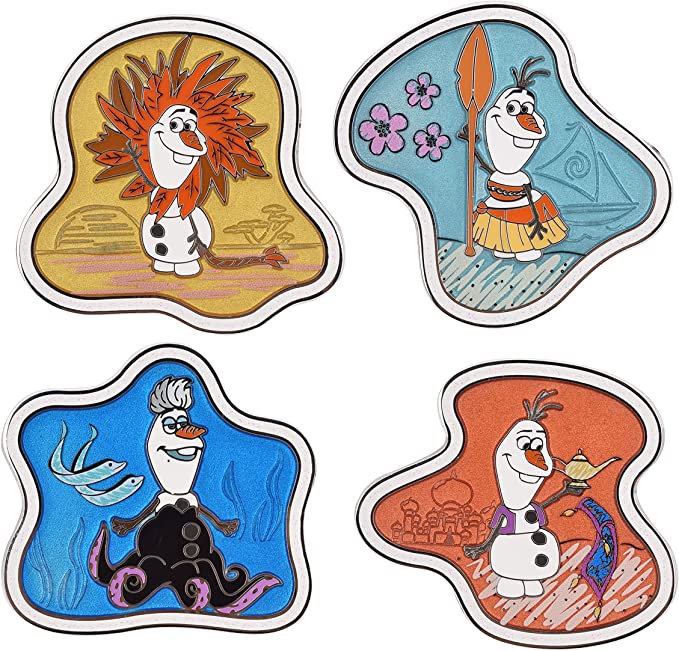 Disney Olaf Presents Limited Edition Pin Set