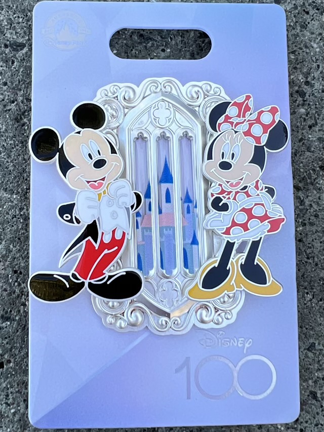 Mickey & Minnie D100 Build a Pin Set