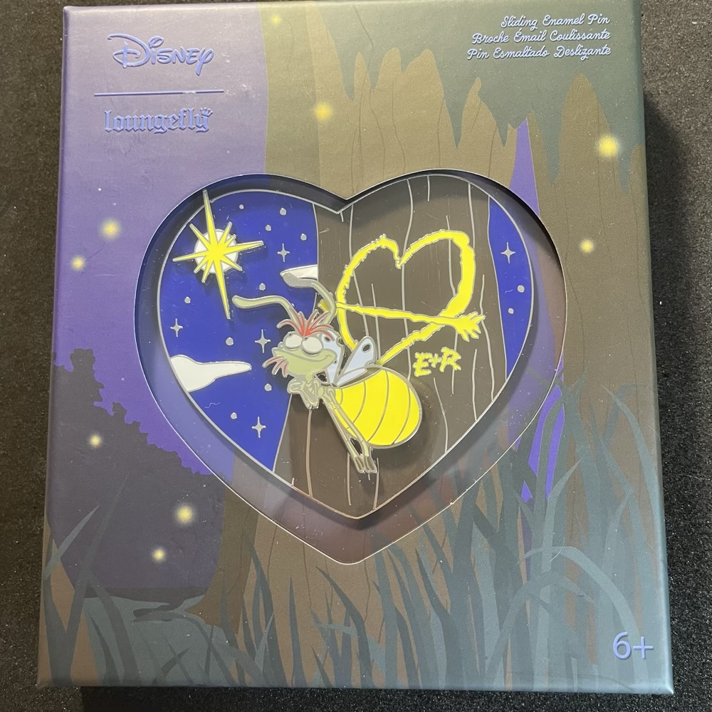 Disney Loungefly The Princess & The Frog Ray Glow In The Dark