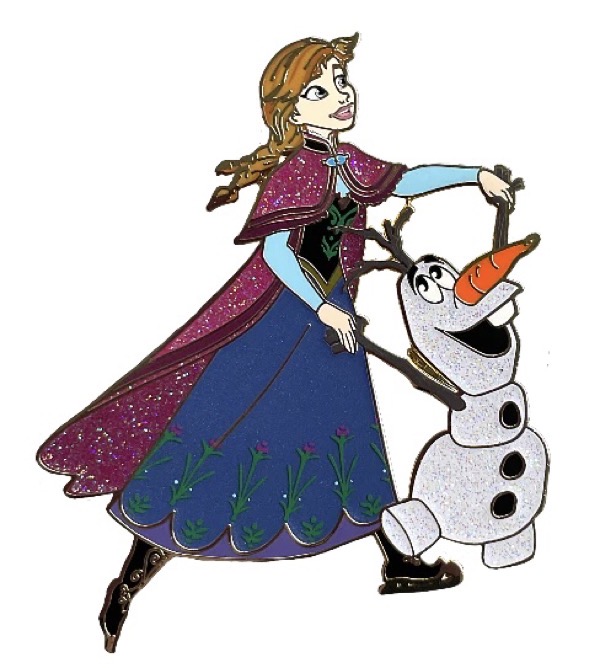 Your Hand Mine - Frozen Anna & Olaf Disney by ArtLand - Disney Pins