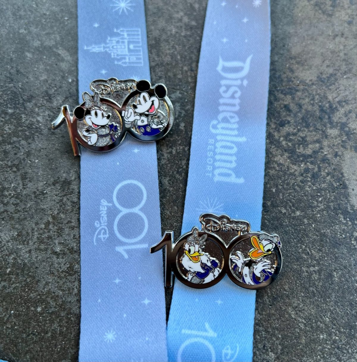 Pin Trading for the first time this trip - lanyard?