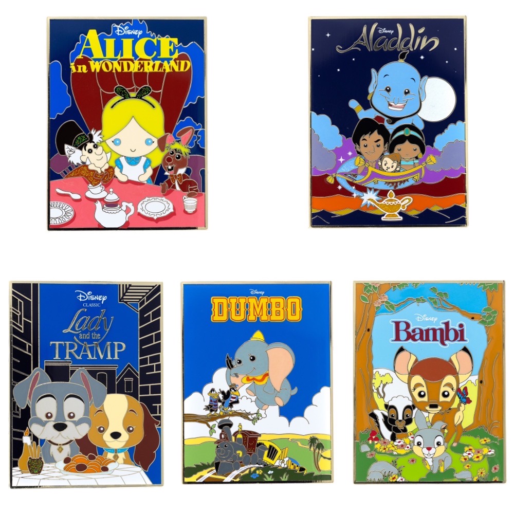 Disney Movie Poster Pin Series Wave 2 at Pink a la Mode - Disney