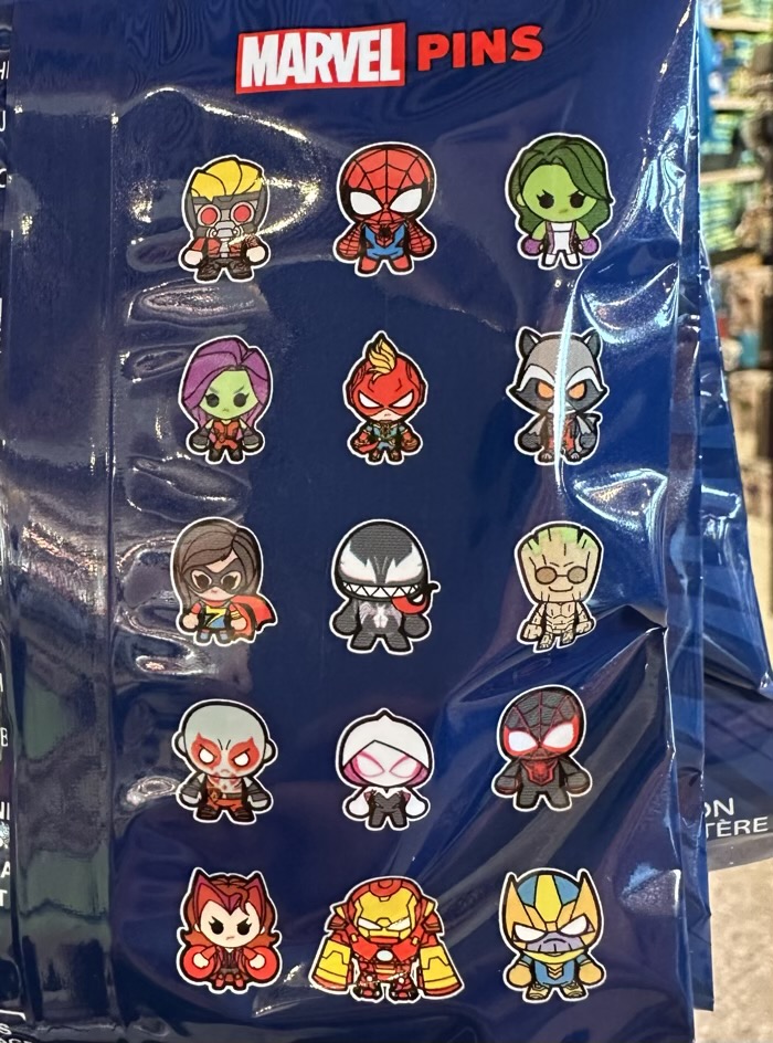Marvel Collectible Pin Pack Characters - Disney Parks