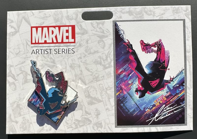 Spider-Man Marvel Artist Series Pin