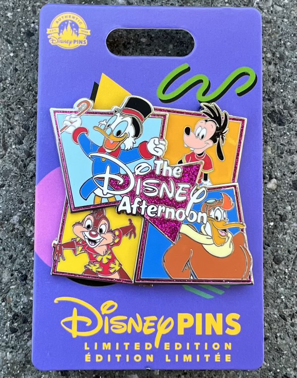 The Disney Afternoon Pin - First Release DLR
