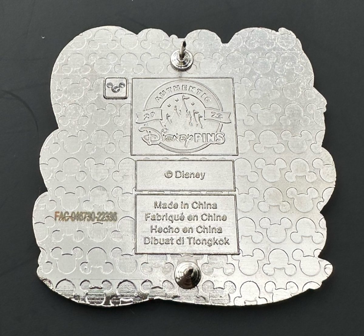 New Mickey Icon Stones Authenticator on Disney Parks Pins