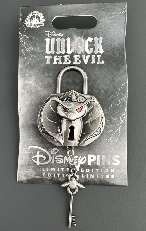 Jafar Unlock the Evil Disney Pin