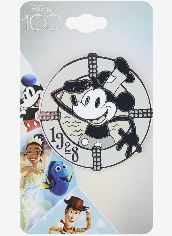 Steamboat Willie 1928 Portrait Disney Pin - BoxLunch