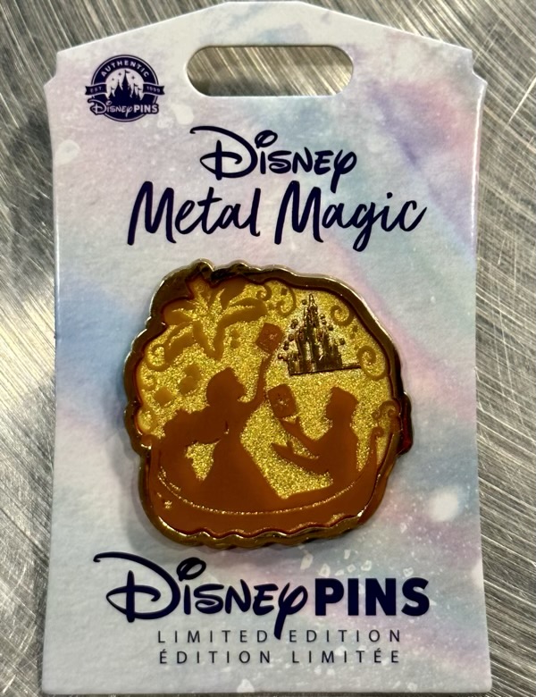 Tangled Metal Magic Disney Pin