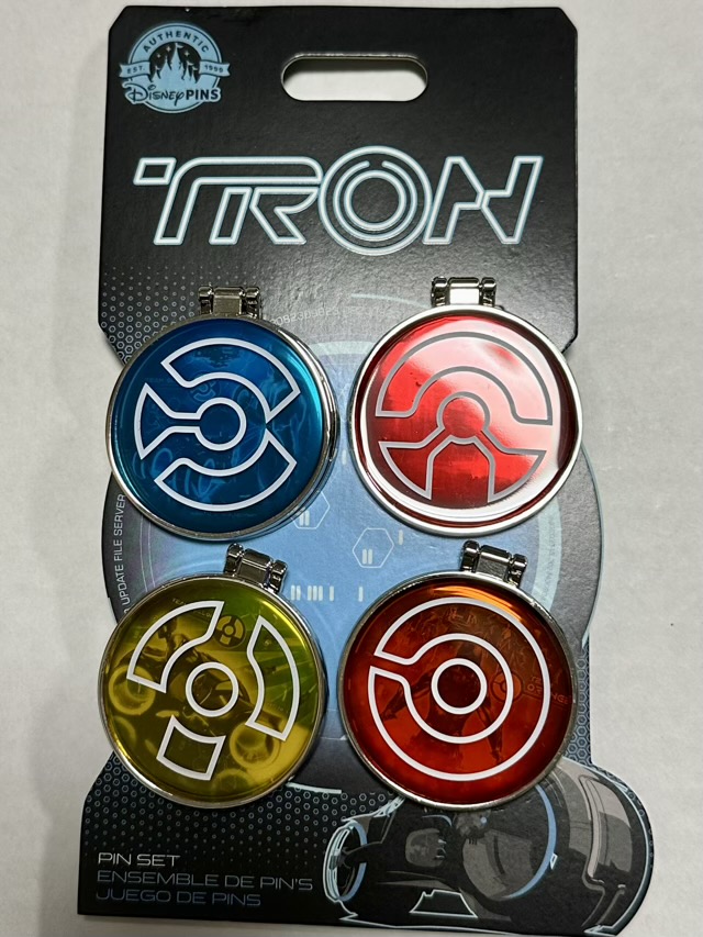 Tron Opening Day Pin Set