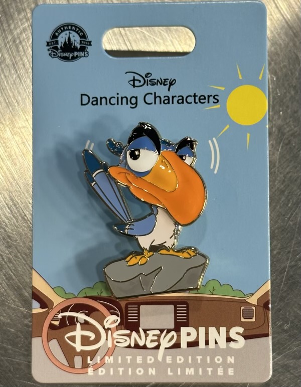 Zazu Dancing Characters Disney Pin
