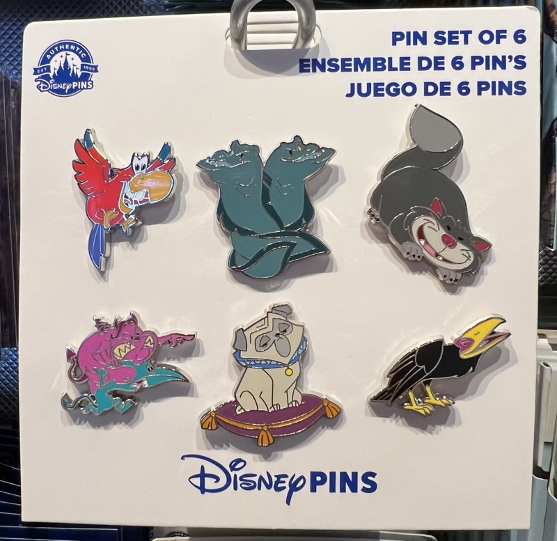 Disney Villains Sidekicks Booster Pin Set at Disney Parks - Disney